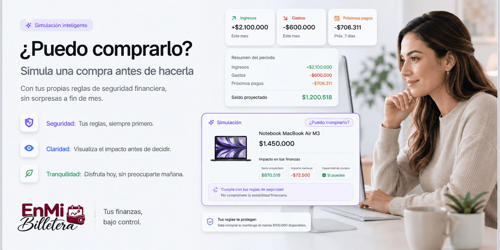¿Puedo comprarlo? Simula una compra antes de hacerla